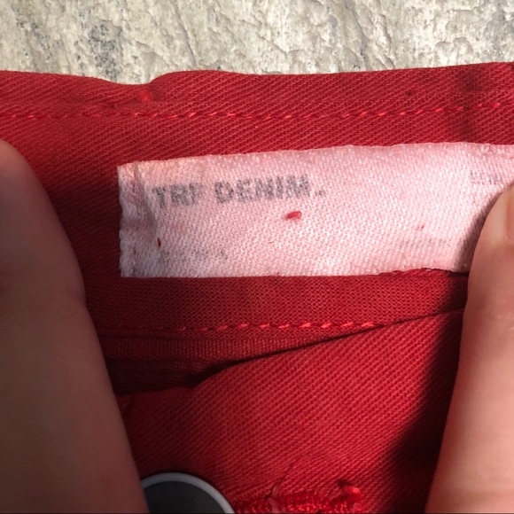 ❤️3 for$20❤️ Red TRF Zara Shorts - Picture 7 of 8